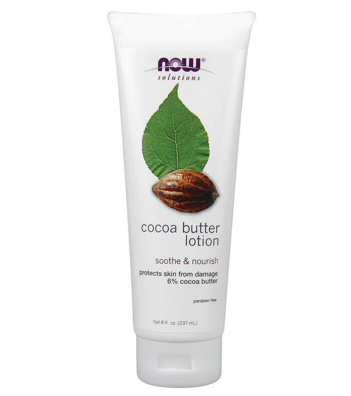 NOW Cocoa Butter Lotion 8 oz