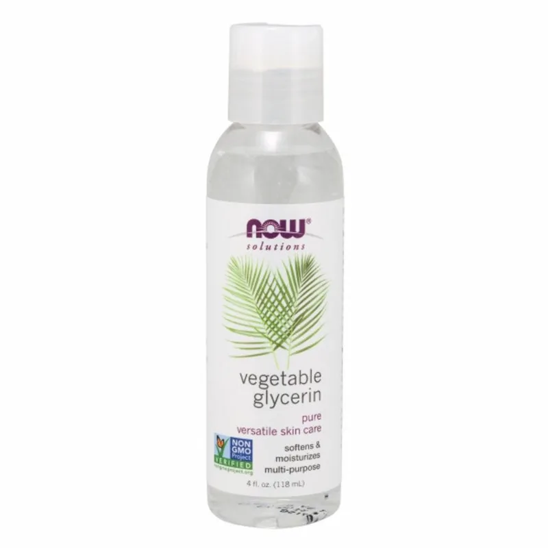 Glicerina Vegetal 4 Oz Da Now Foods (pacote Com 2)