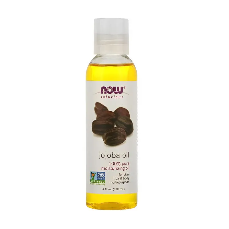 Óleo De Jojoba 118ml Now Foods Hidratante 100% Puro
