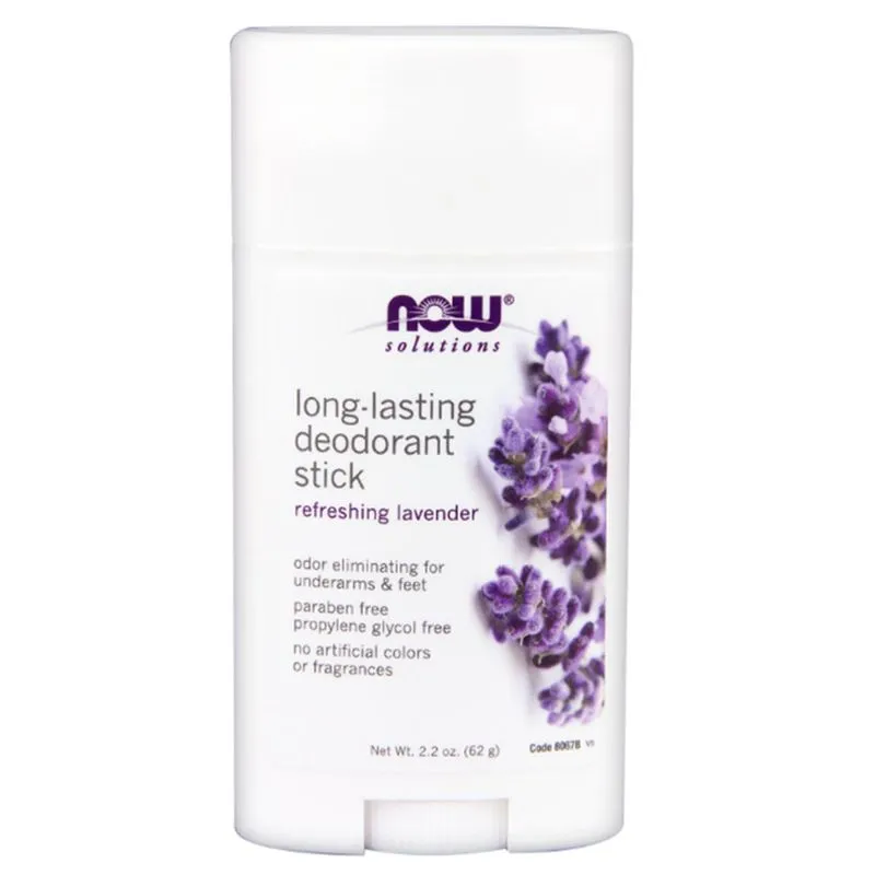 Desodorante Stick Longa Duração 62g - Now Foods
