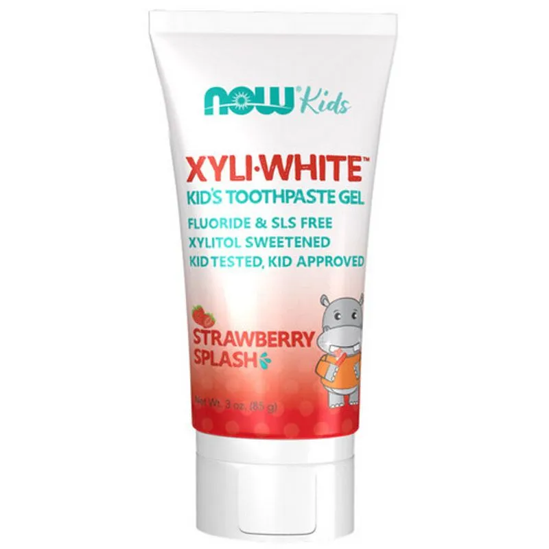 Xyliwhite Kids Toothpaste Gel Morango Splash 3 Oz Por