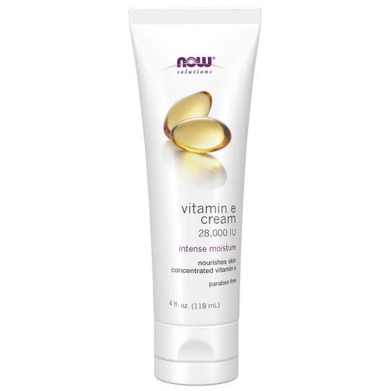 Vitamin E Cream 28.000 Ui 4 Oz Tube By Now Foods