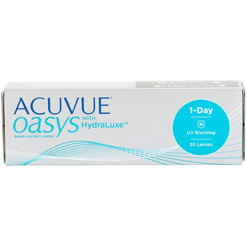 Lente De Contato Acuvue Oasys 1-day Com Hydraluxe +6,50