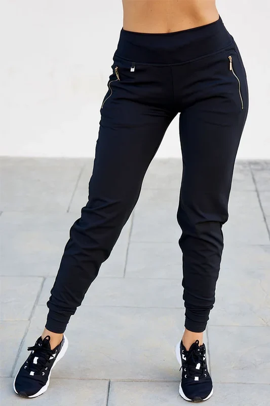 Edge Casual Zip Pants XS