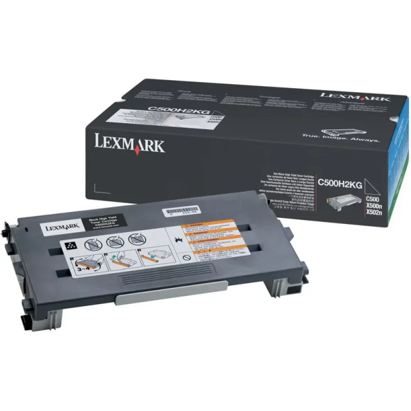 Cartucho de Toner Orig.lexmark C500H2KG Preto C500