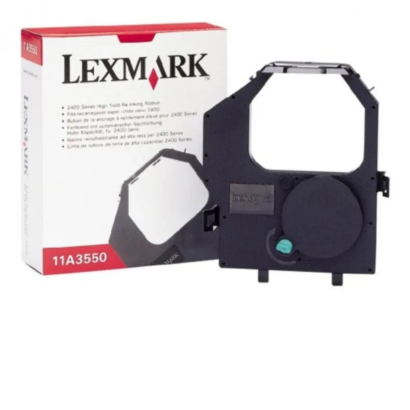 Cartucho Fita Lexmark 24Xx (8000K) Preto