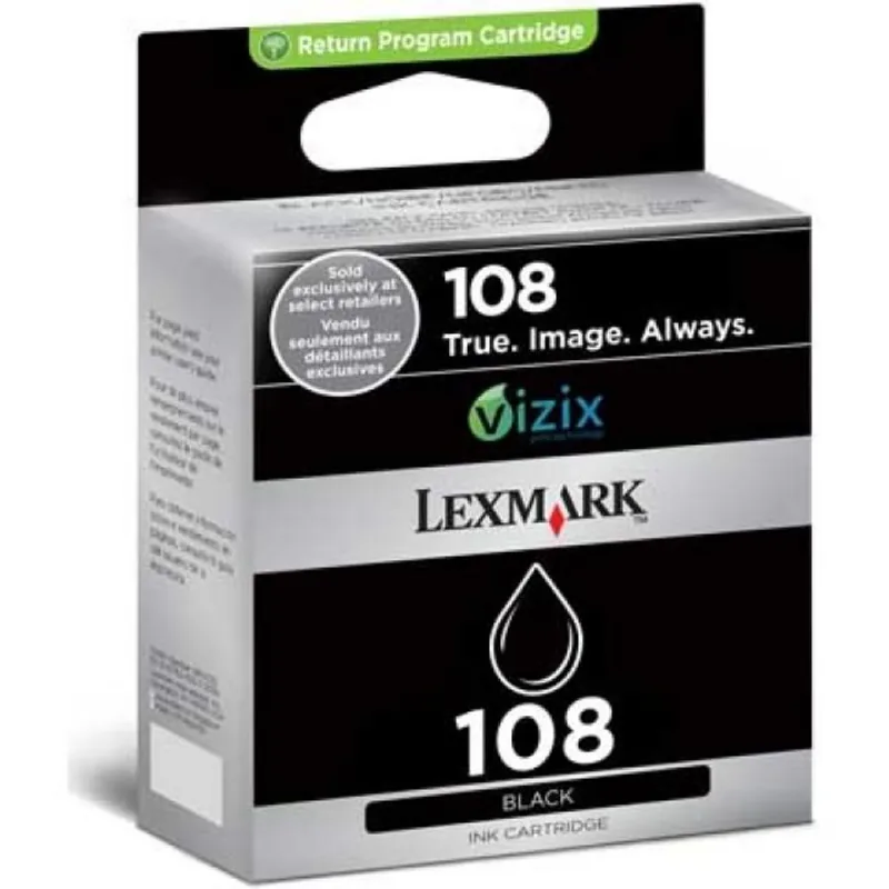 Cartucho De Tinta Lexmark 108 14n0332 Preto | Lexmark S308 S408 S508