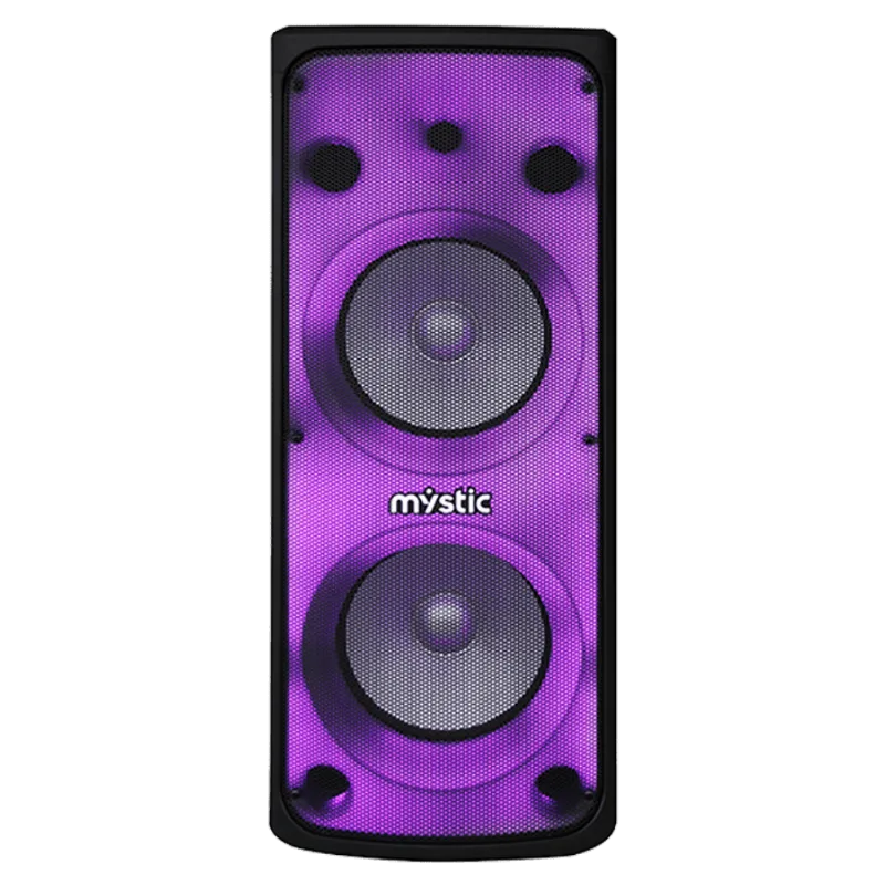 Bocina Mystic|Bass10"x2|50W|MY-PS1015T