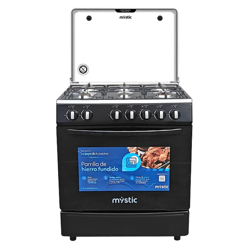 Estufa Mystic 30"|Parrilla Hierro|MY-ST6Q732-PHCCB