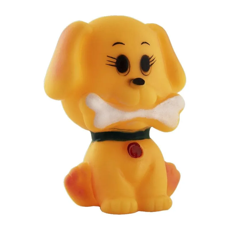 Brinquedo Mordedor para Pet Napi Cachorrinho com Osso e Apito - Item Sortido