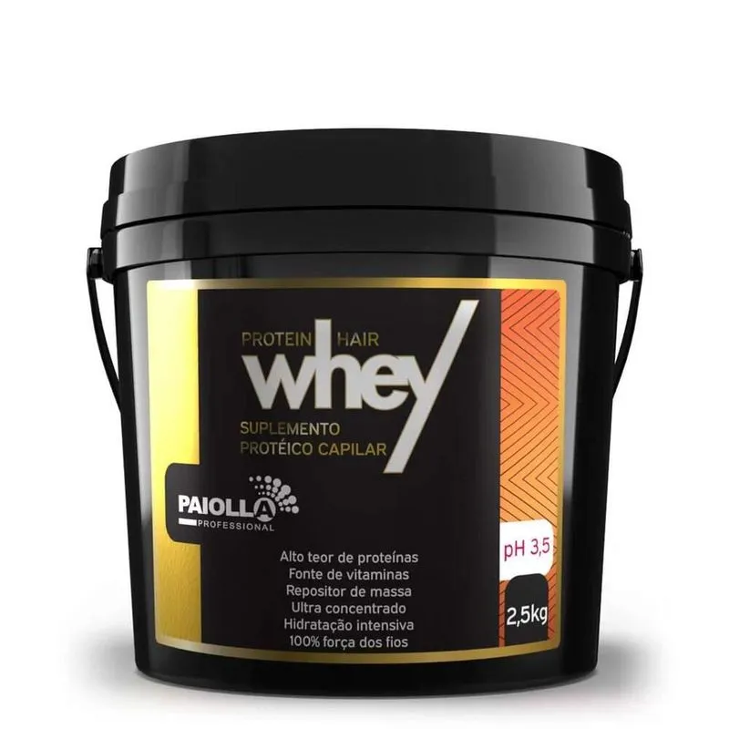 Máscara Whey Protein Paiolla 2,5kg