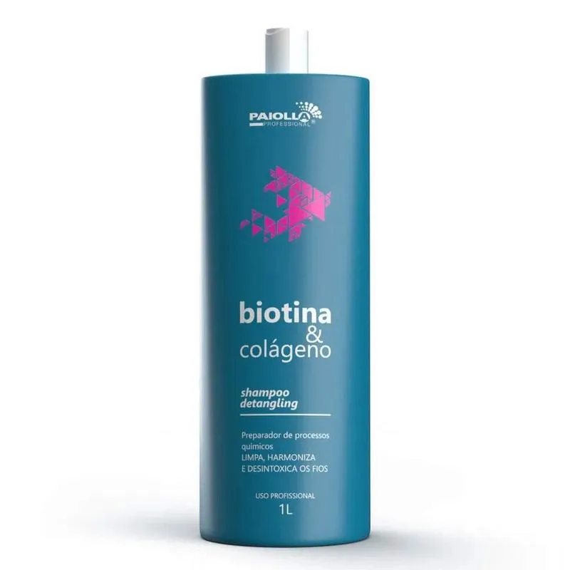 Shampoo Biotina E Colágeno Detanglig Paiolla 1l