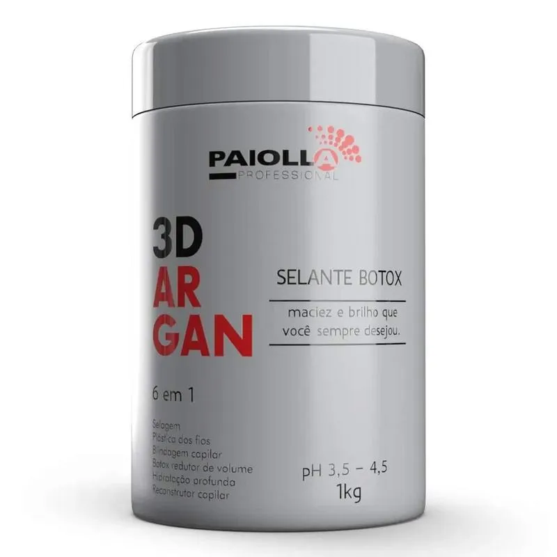 Botox Argan 3d Paiolla 1kg