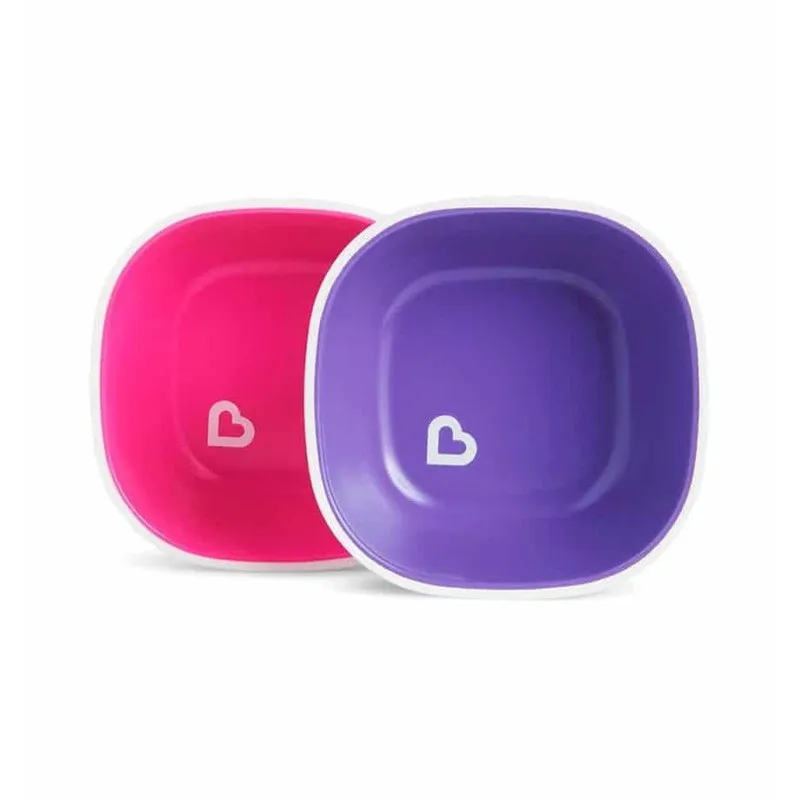 Conjunto De Tigelas Roxo E Rosa - Munchkin