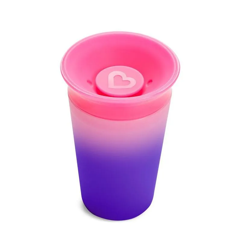 Copo De Treinamento 360º Changing Color Rosa - Munchkin
