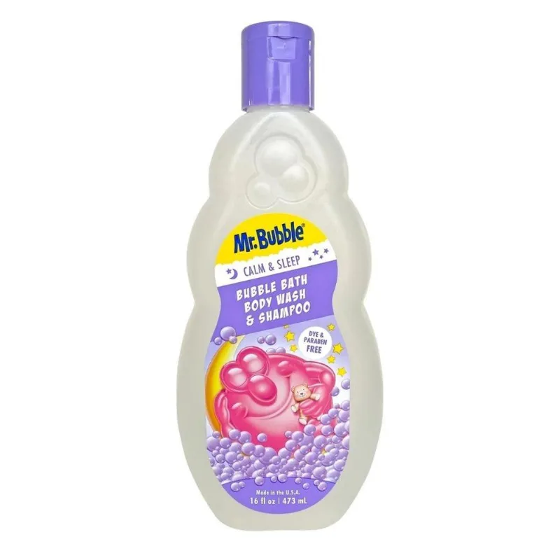 Burbujas Body Wash & Shampoo Mr. Bubble 3 en 1 Calm and Sleep - 16 oz 735303295463