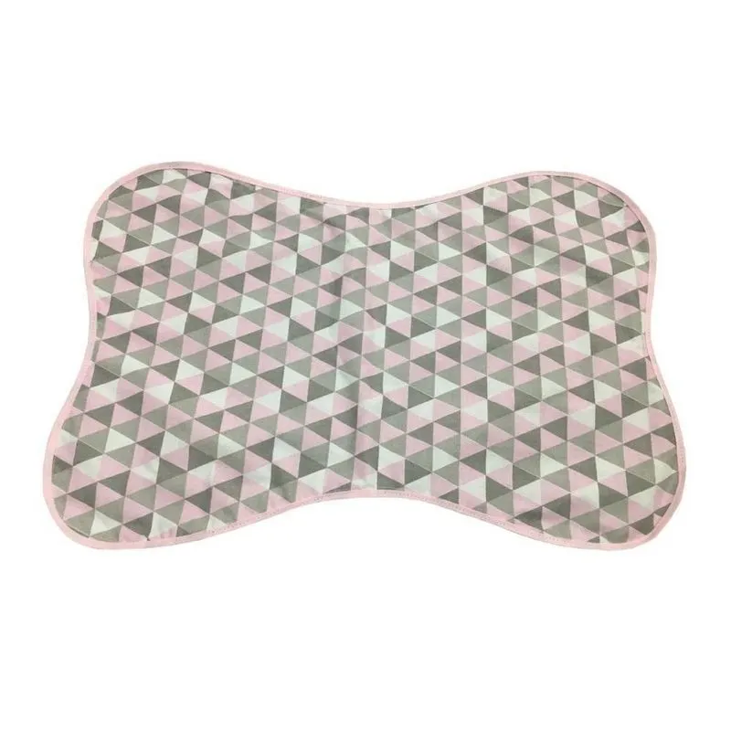 Tapete Pet Para Comedouro Fundo Impermeável Bandeirola Rosa