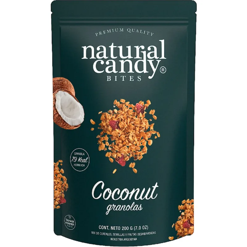 Granola Natural candy coconut dp 200 g.