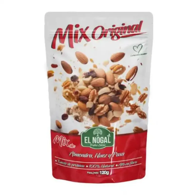 Mix Original Frutos Secos Almendra, Nuez Y Pasa El Nogal 120GR