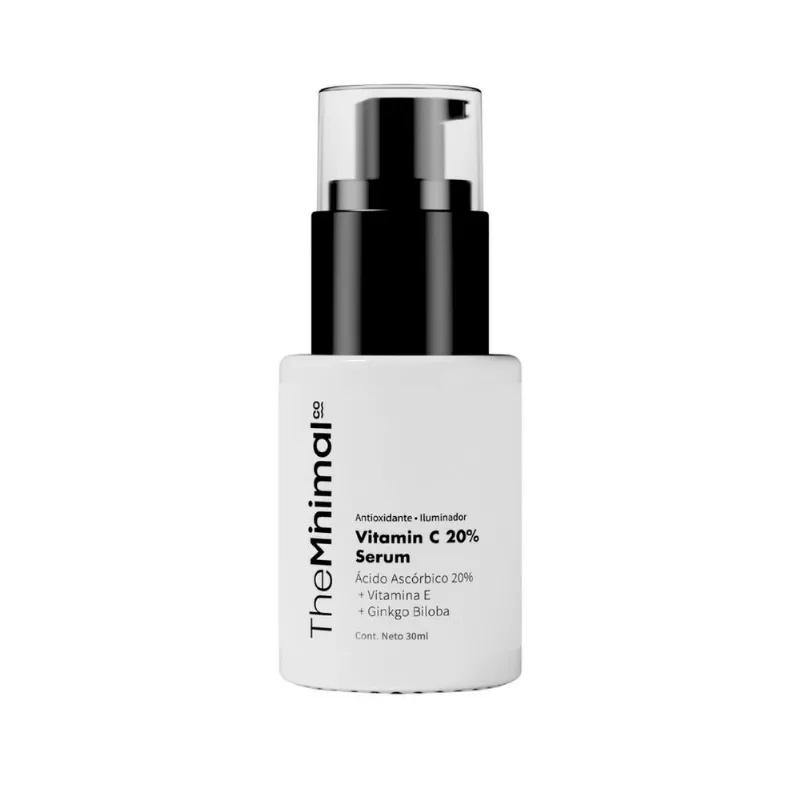 Sérum Facial Antioxidante Vitamina C, Vitamina E y Gingko Biloba 30 Ml
