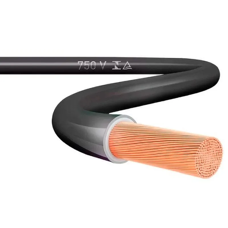 Cabo Elétrico 4mm 25 Metros Top Cables Preto (MP)