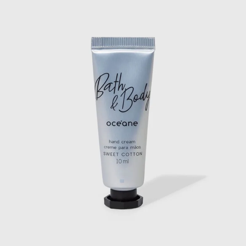 Creme para Mãos com Óleo de Macadâmia - Hand Cream Sweet Cotton 10ml