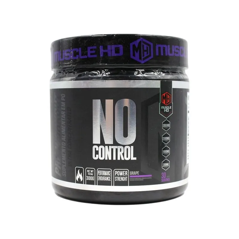 No Control Pré treino Uva 300g - Muscle Hd