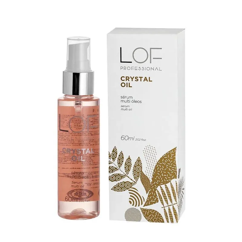 Sérum Lof Professional Crystal Oil Multi Óleos 60Ml