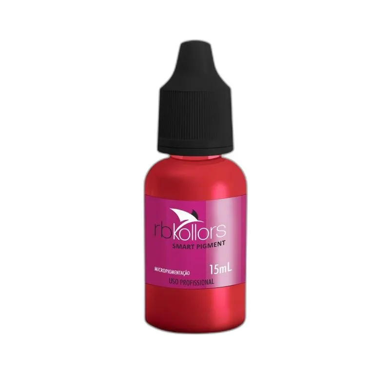 Pigmento Micropigmentação Rb Kollors 15ml Red Velvet