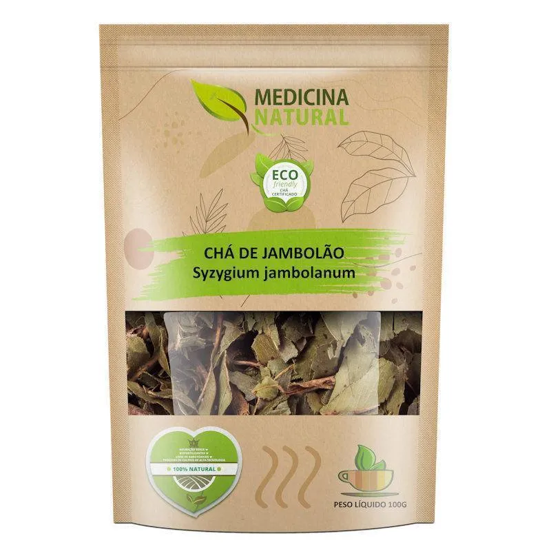 Chá De Jambolão - Syzygium Jambolanum - Orgânico 100g