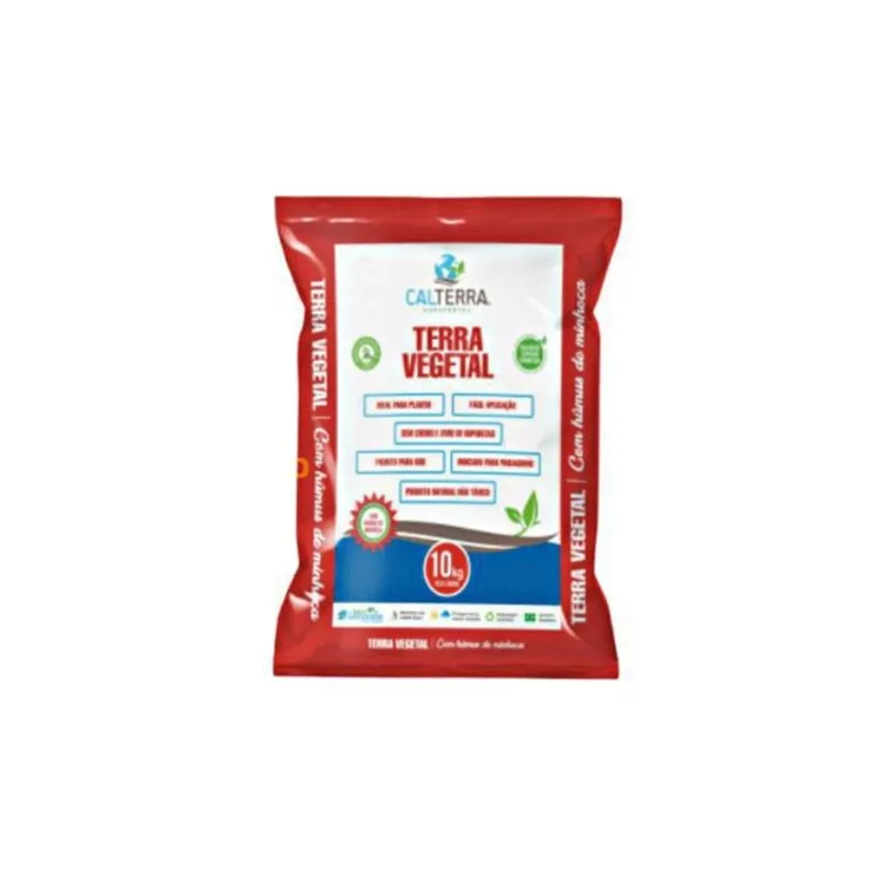 Terra Vegetal Adubada Com Húmus De Minhoca 10kg
