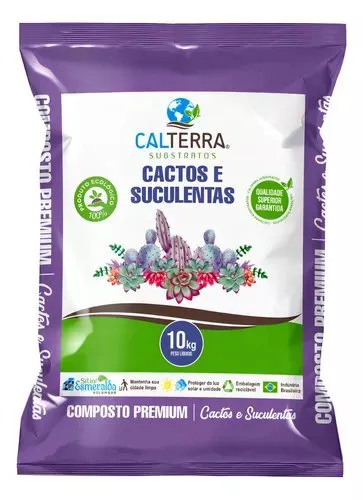 COMPOSTO PREMIUM CACTOS E SUCULENTAS 10KG