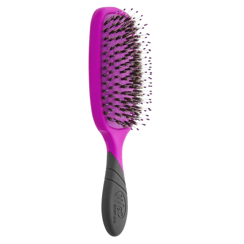 Escova Wet Brush Pro Desembaraçadora E Realçadora De Brilho Roxa