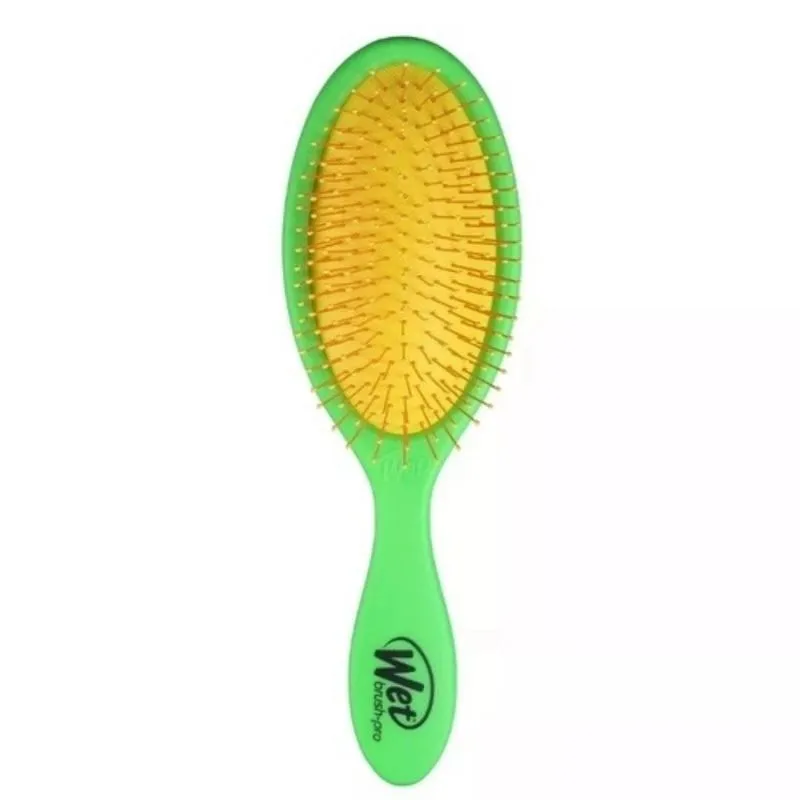 Wet Brush Pro Detangle Neon Limão - Escova de Cabelo