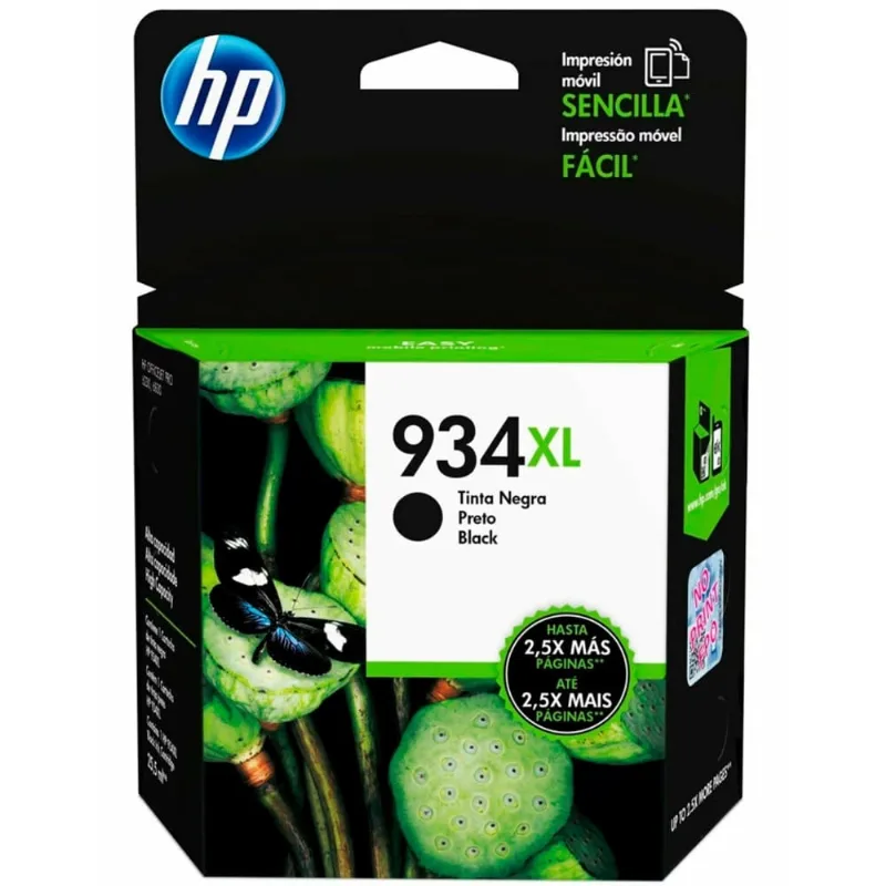 Cartucho De Tinta Hp 934xl C2p23ab Preto Officejet 6230 6830
