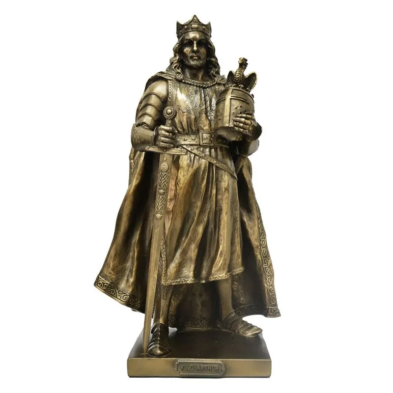 Estátua em Resina Rei Arthur 27,5 cm