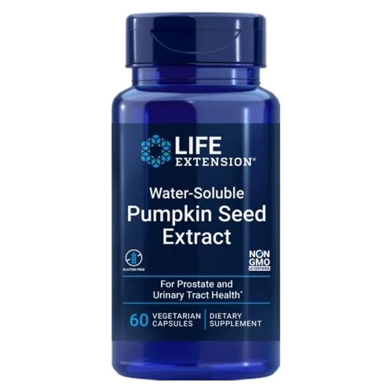Extrato De Semente De Abóbora Solúvel Em Água 60 Vcaps By Life