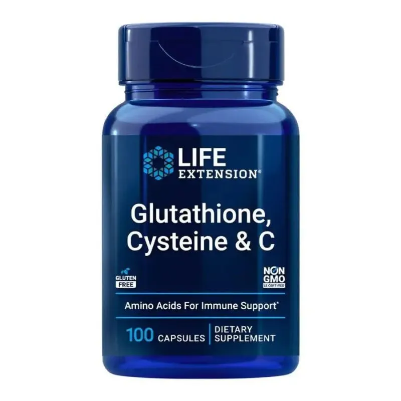 Glutathione, Cysteine And C (100 Capsules) - Life Extension