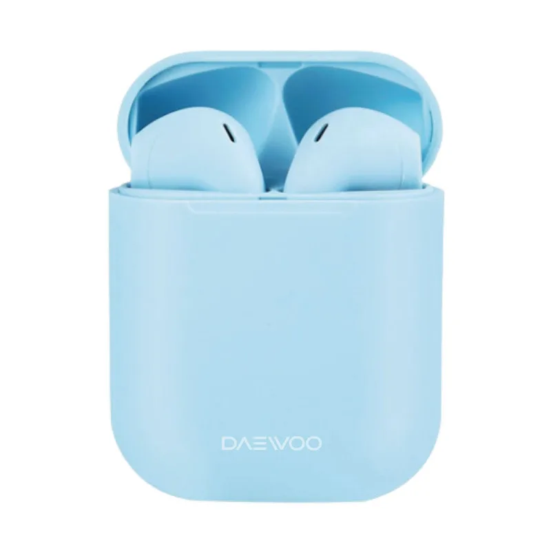 Auriculares eardbud Daewoo bluetooth candy lg blue