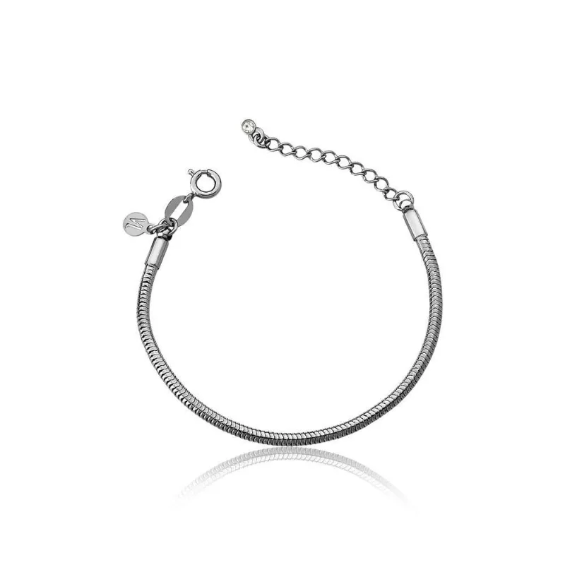 Pulseira Infantil Revestida Em Ródio