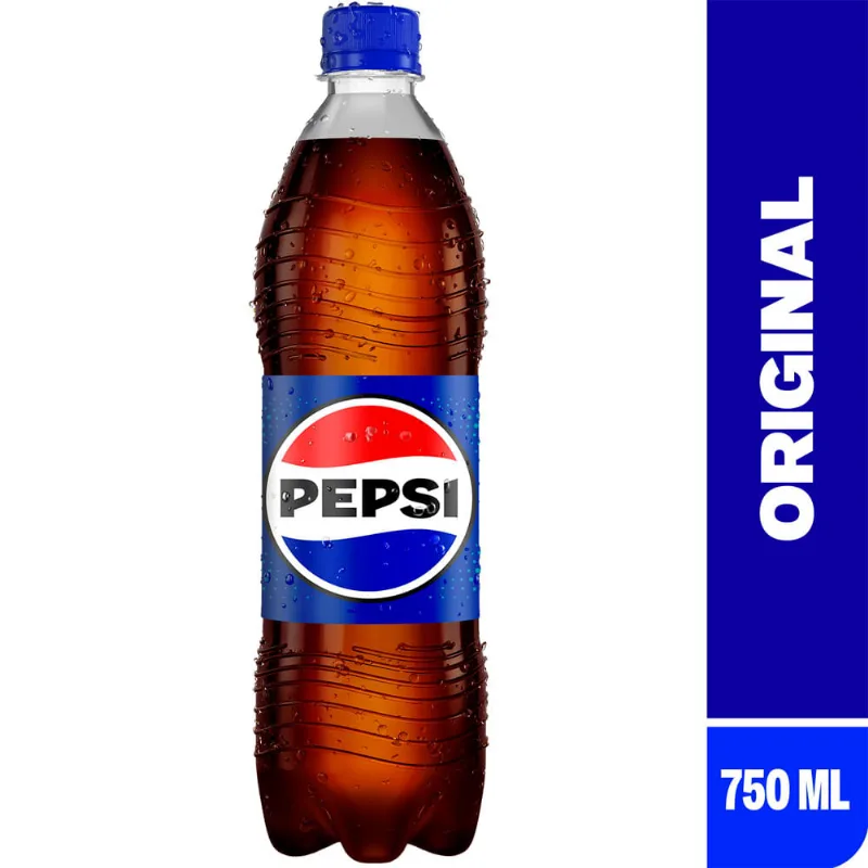 Gaseosa PEPSI Cola Botella 750ml