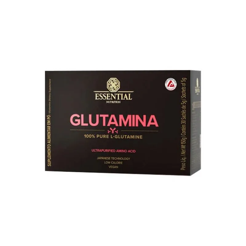Glutamina (30 Sachês De 5g) - Essential Nutrition