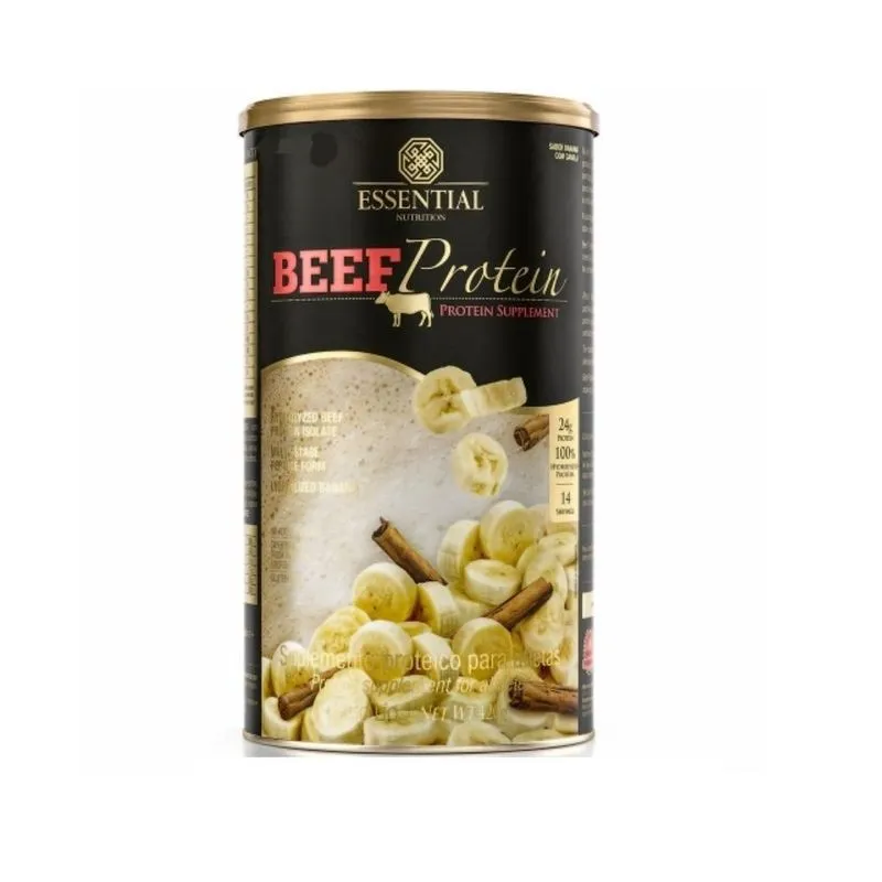 Beef Protein Hydrolyzed - Essential Nutrition Banana C/canela (420g)