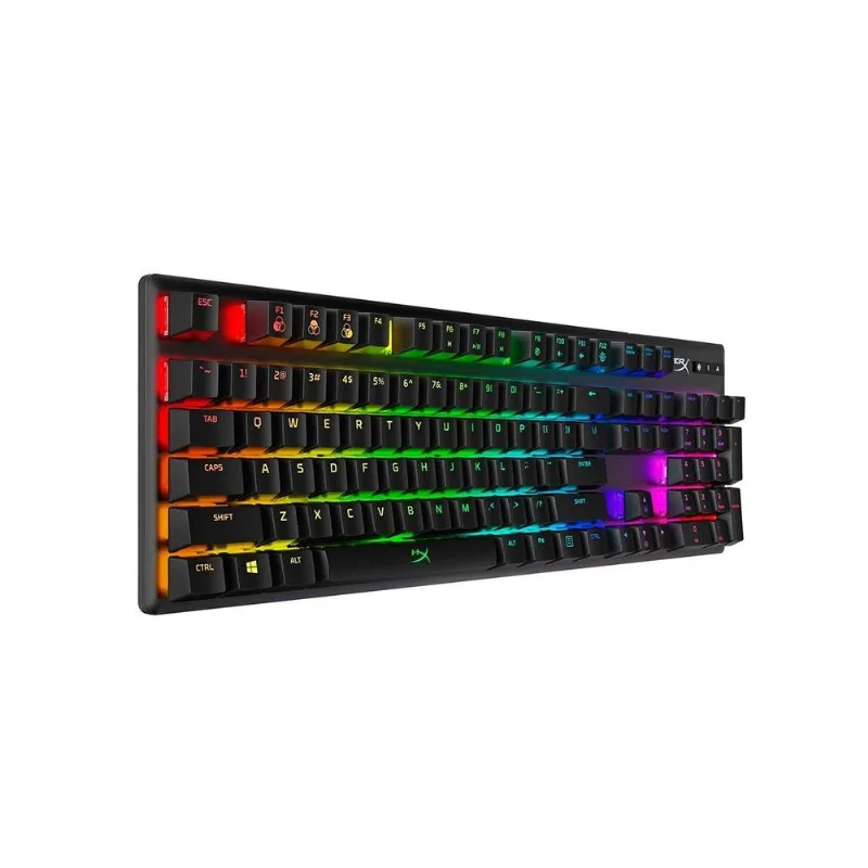 Teclado Mecânico Gamer HyperX Alloy Origins RGB HX-KB6BLX-BR