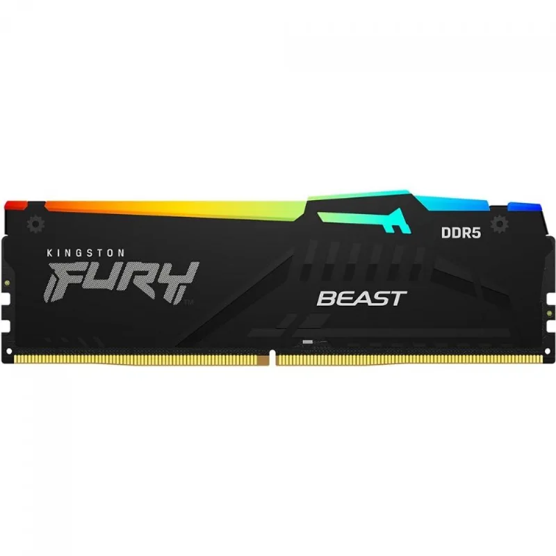 Memória 8Gb Kingston Fury Beast KF552C40BBA-8 5200MHz Rgb