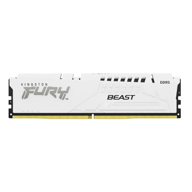 Memória 32Gb Ddr5 5600Mhz Kingston Fury Beast - Branco