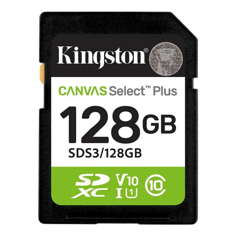Memoria Card SD Kingston SD Canvas Select Plus 128GB