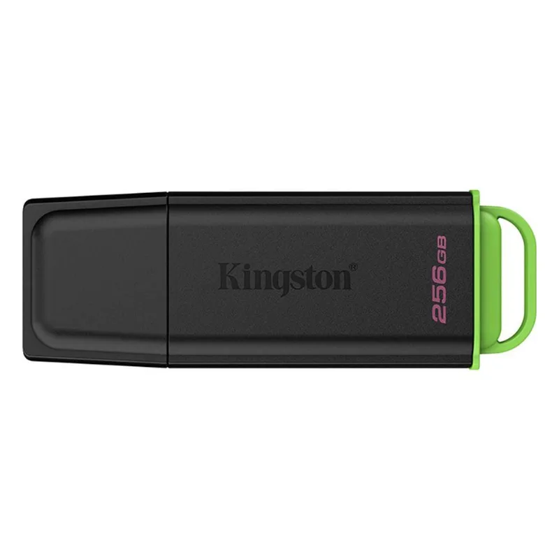Memoria USB Kingston DataTraveler Exodia G2 256GB USB 3.2 Gen 1 Negro y Verde Lima