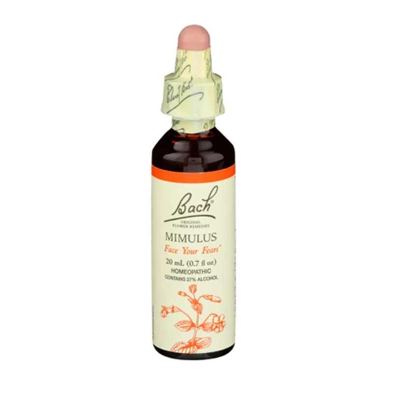Flor Essência Mimulus 20 Ml Por Bach Florais
