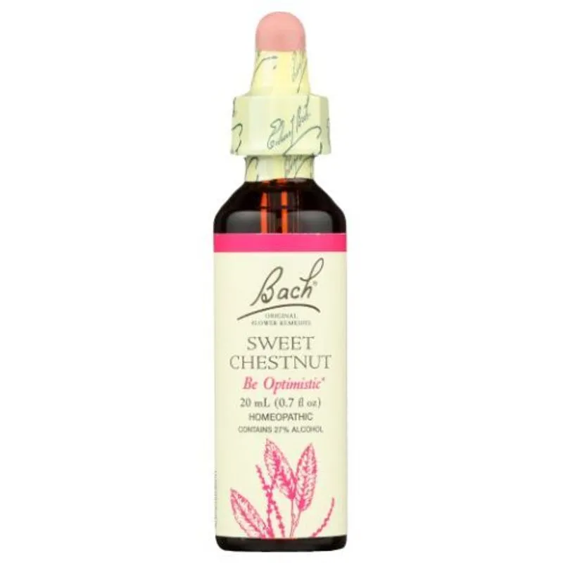 Flor Essência Castanha Doce 20 Ml Por Bach Remédios Florais